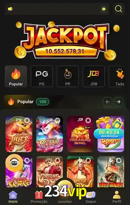 Promoções Especiais no 234vip App